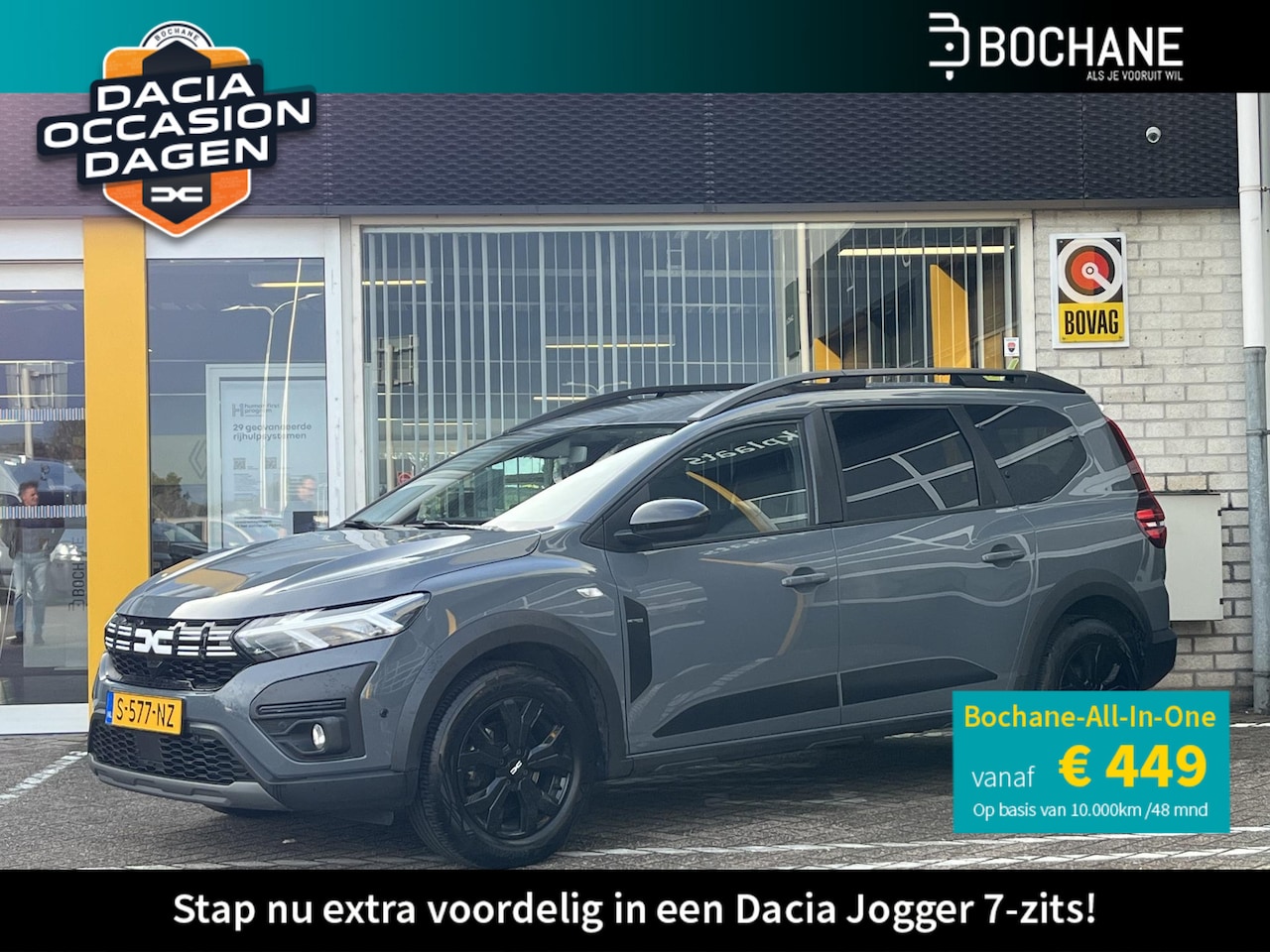 Dacia Jogger - 1.0 TCe 110 Extreme | 7-Persoons | Navigatie | Dodehoekdetectie - AutoWereld.nl