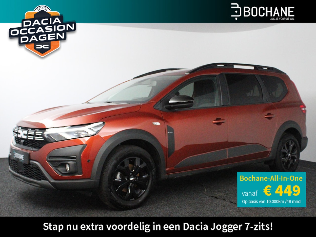 Dacia Jogger - 1.0 TCe 100 ECO-G Extreme 7p. | 1e eigenaar + dealer onderhouden! | Trekhaak afn. | JBL | - AutoWereld.nl