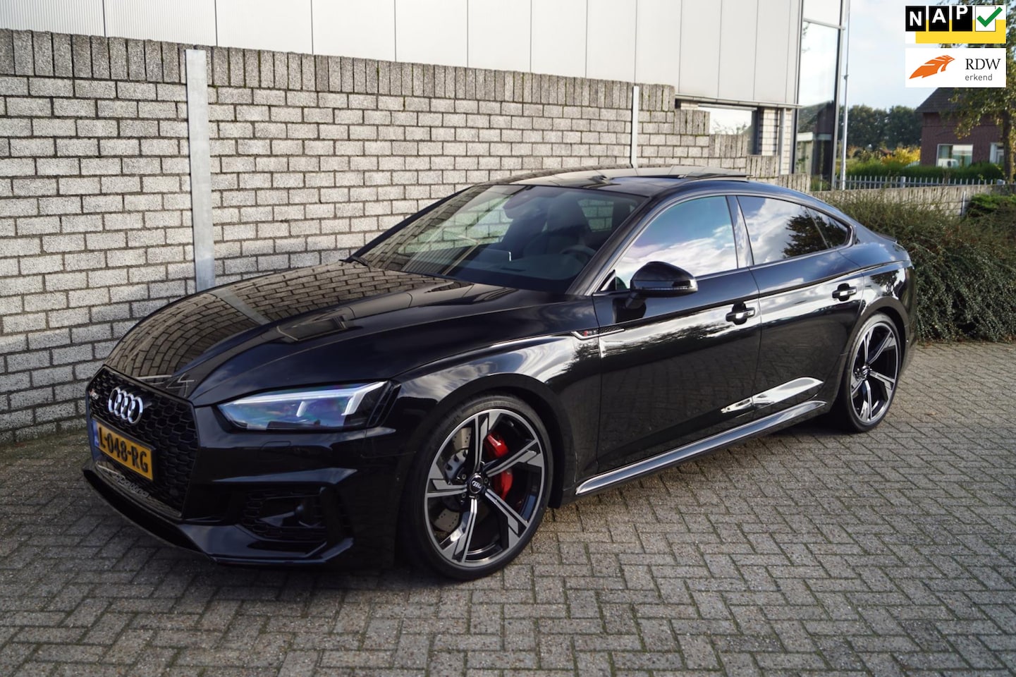 Audi A5 Sportback - 2.9 TFSI RS 5 Quattro Autom Panodak B&O Luxe Leder Head-Up Adaptieve Cruise Navi Camera Ma - AutoWereld.nl