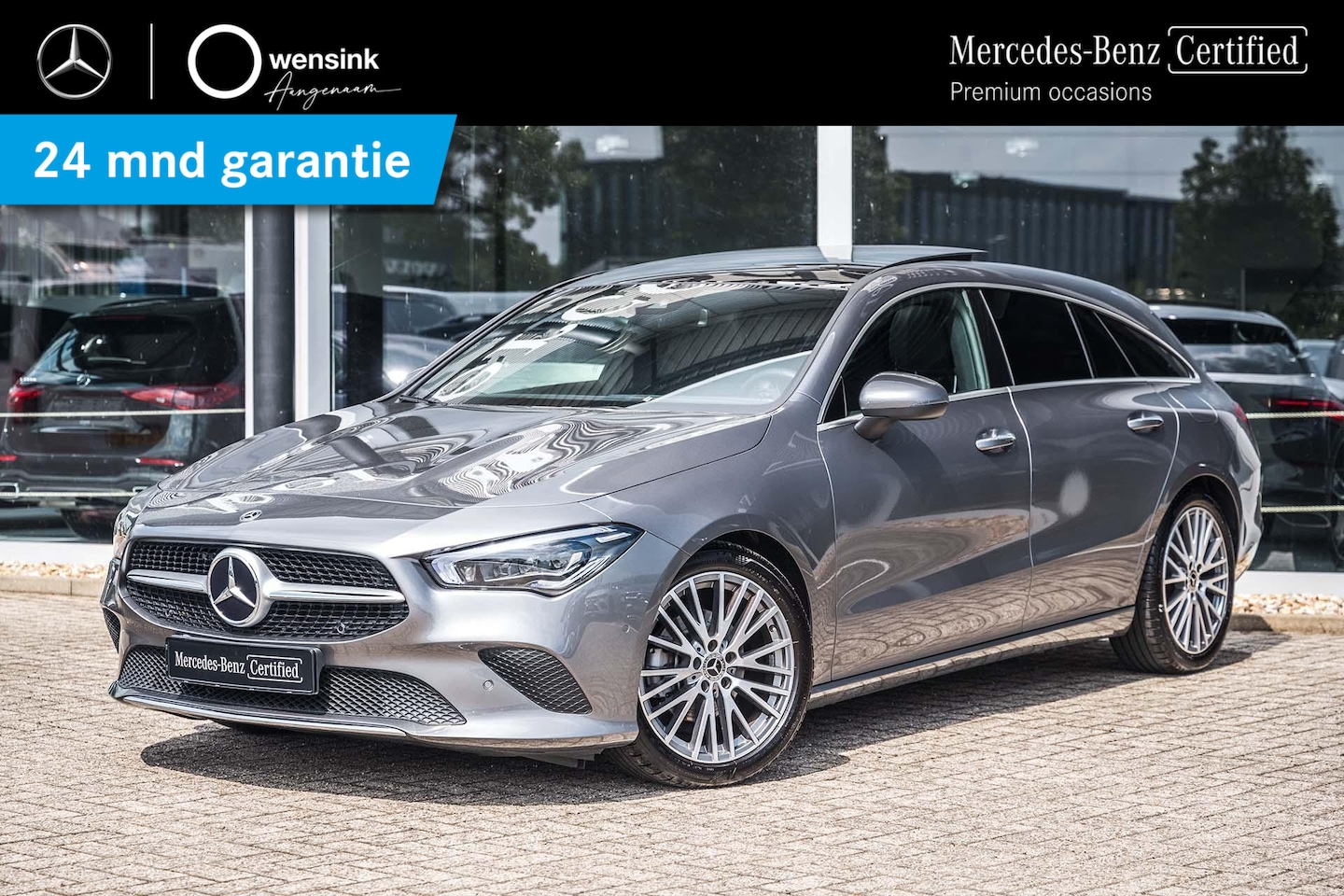 Mercedes-Benz CLA-klasse Shooting Brake - 180 Luxury Line | Panoramadak | Smartphone-integratie | Actieve afstandsassistent DISTRONI - AutoWereld.nl