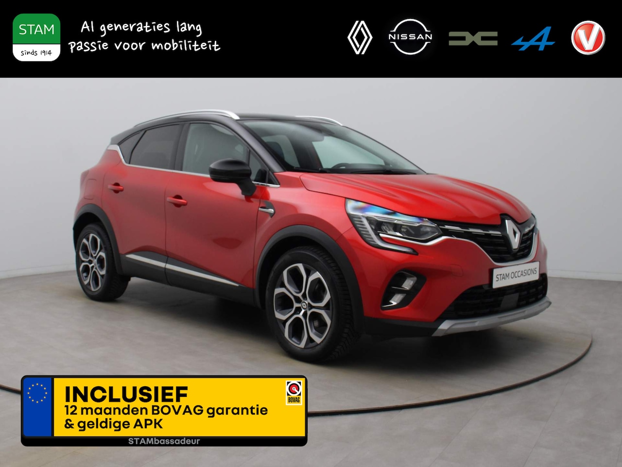 Renault Captur - TCe 140pk Intens EDC/AUTOMAAT Camera | Climate | Navi | Parksens. v+a | Stoel -/ Stuur ver - AutoWereld.nl