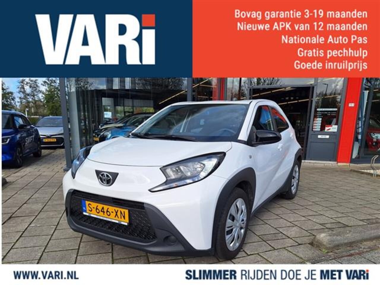 Toyota Aygo X - 1.0 VVT-i MT play 1.0 VVT-i MT Play - AutoWereld.nl