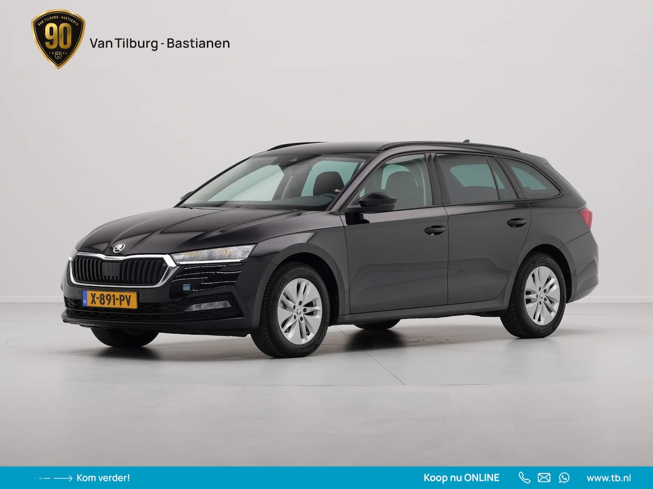 Skoda Octavia Combi - 1.0 e-TSI Business Edition "Navi, Carplay/Android Auto, LED, Sensoren" - AutoWereld.nl