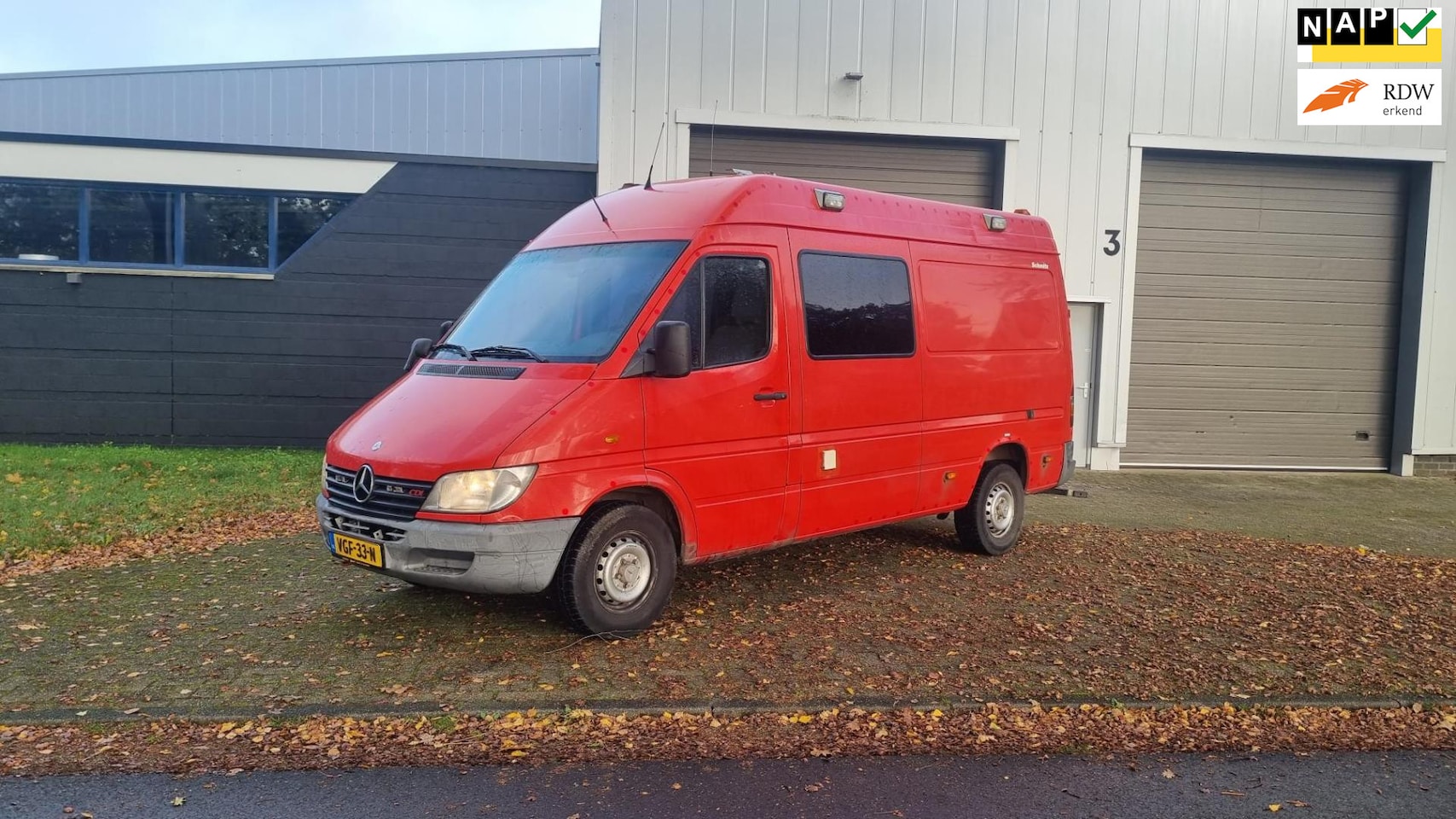 Mercedes-Benz Sprinter - 316CDI 2.7 316 BRANDWEER CAMPER 190000KM AUTOMAAT - AutoWereld.nl