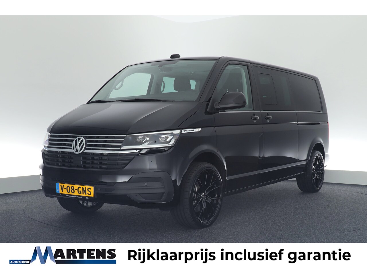 Volkswagen Transporter Caravelle - 2.0 TDI 204pk DSG L2H1 32 DC Schuifdeur L+R Virtual Cockpit Leder Navigatie Stoelverwarmin - AutoWereld.nl