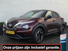 Nissan Juke - 1.0 DIG-T 114PK N-CONNECTA AUTOMAAT NAVI/CAMERA/PDC/CRUISE/LMV17''/STOELVERW