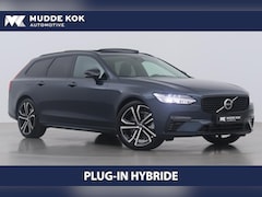 Volvo V90 - T6 Recharge Ultimate Dark | Long Range | Head-Up | Panoramadak | 360° Camera | Luchtvering