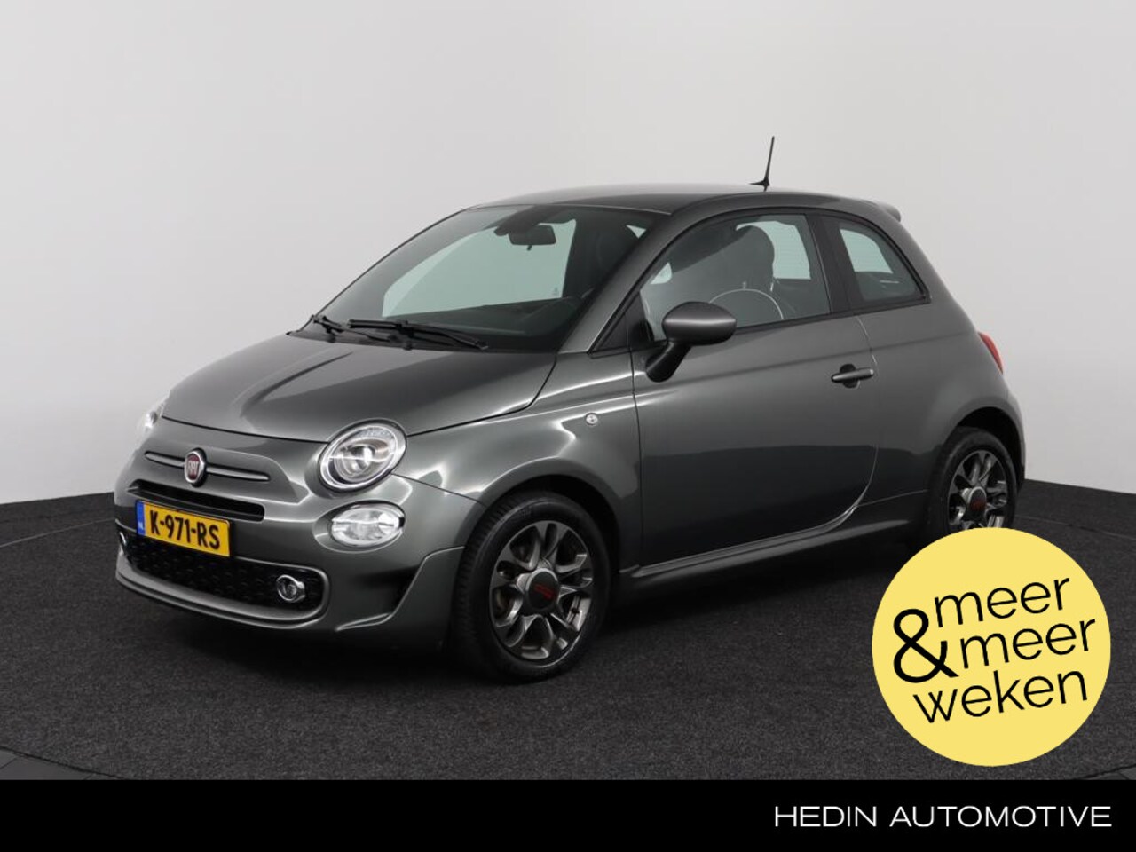 Fiat 500 - 1.0 Hybrid Launch Edition | Navi via App | Panoramadak | Climate control | Cruise control - AutoWereld.nl