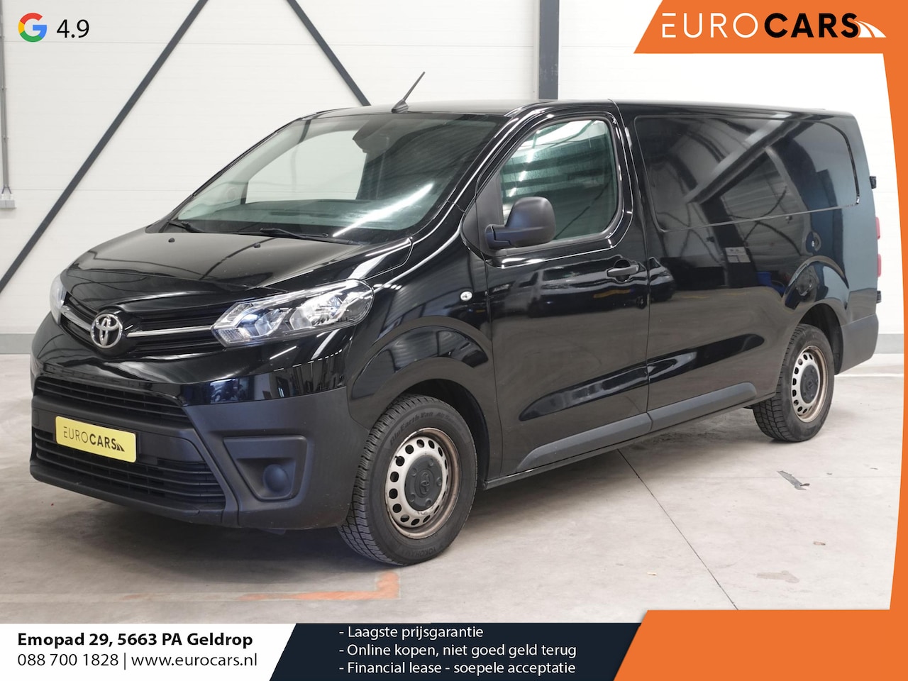 Toyota ProAce Worker - 2.0 122pk Automaat L3 Navigator Navi Trekhaak Airco Cruise - AutoWereld.nl