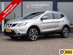 Nissan Qashqai - 1.2 Tekna, Automaat / Trekhaak / LED / Leder / Camera 360 / Panoramadak / Stoelverwarming