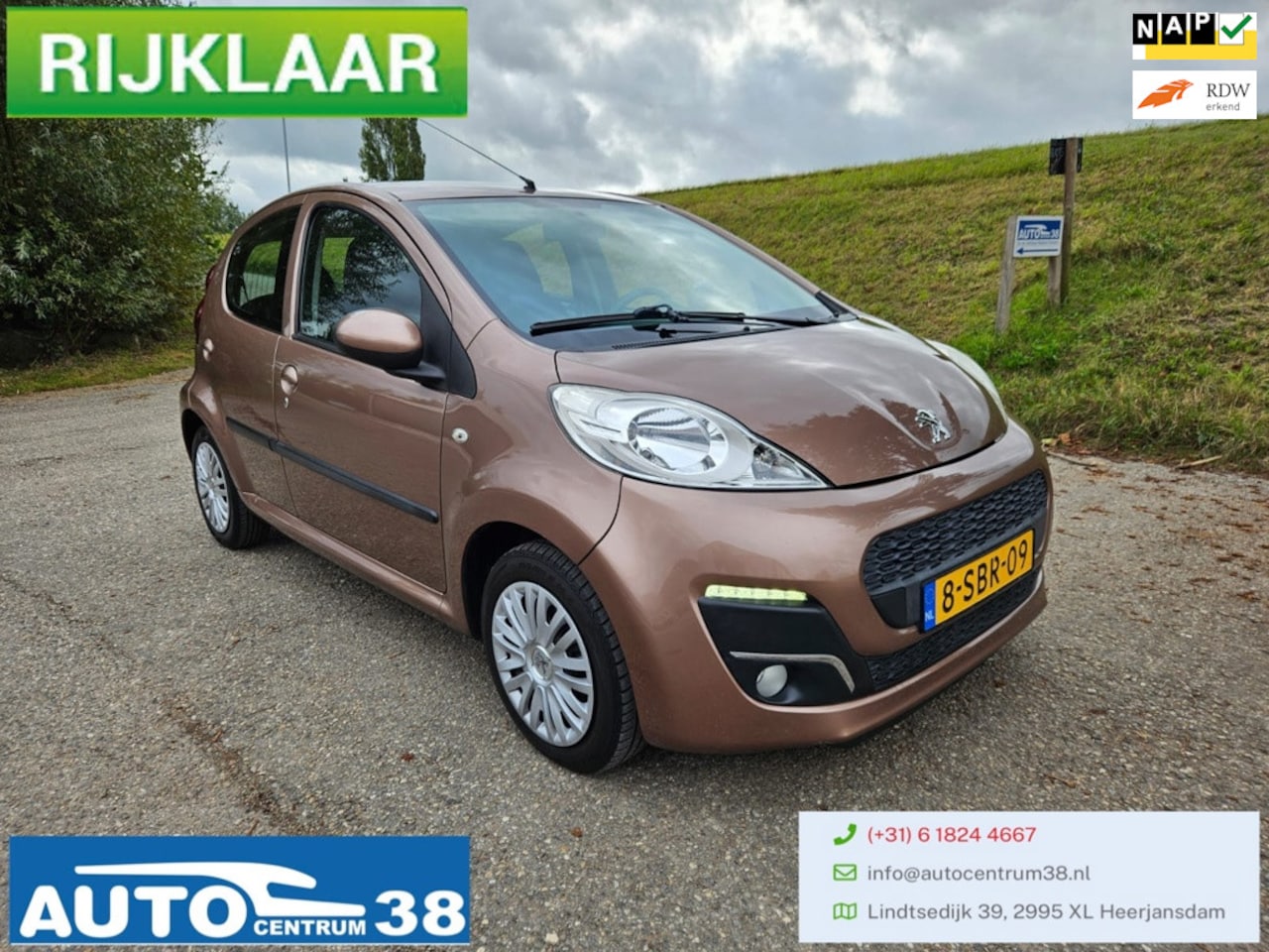 Peugeot 107 - 1.0 Active/Facelift/Led/Airco/Elk Ramen/Lage Km - AutoWereld.nl