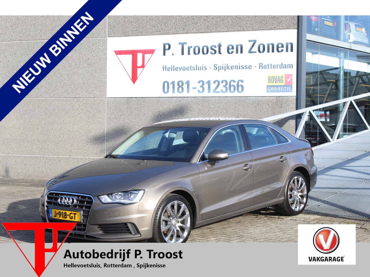 Audi A3 Limousine - 1.4 TFSI CoD Automaat/Navigatie/Stoelverwarming/Cruise control/Licht netalen velgen/Parkee - AutoWereld.nl