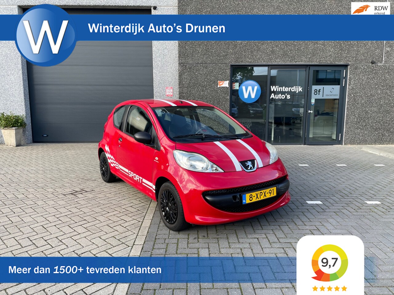 Peugeot 107 - 1.0-12V XR Sport Editie! Nieuwe APK! - AutoWereld.nl