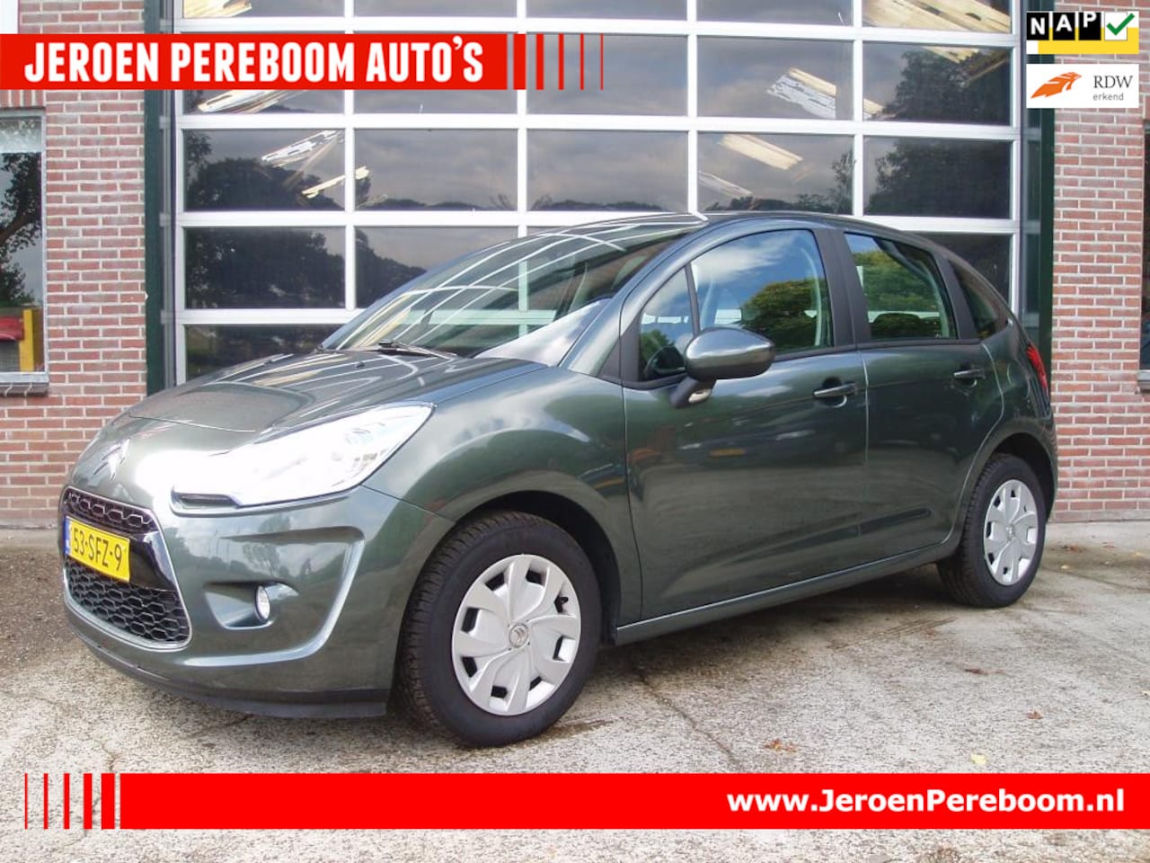 Citroën C3 - 1.6 e-HDi Dynamique Nette auto Airco, cruise, radio/cd, etc. - AutoWereld.nl