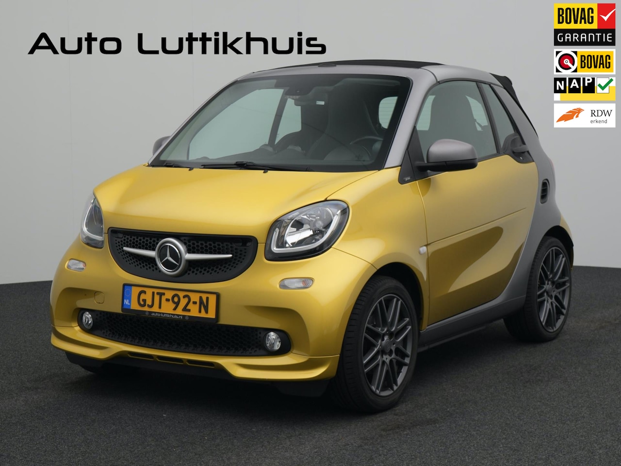 Smart Fortwo cabrio - Brabus 1.0 Turbo Passion - AutoWereld.nl