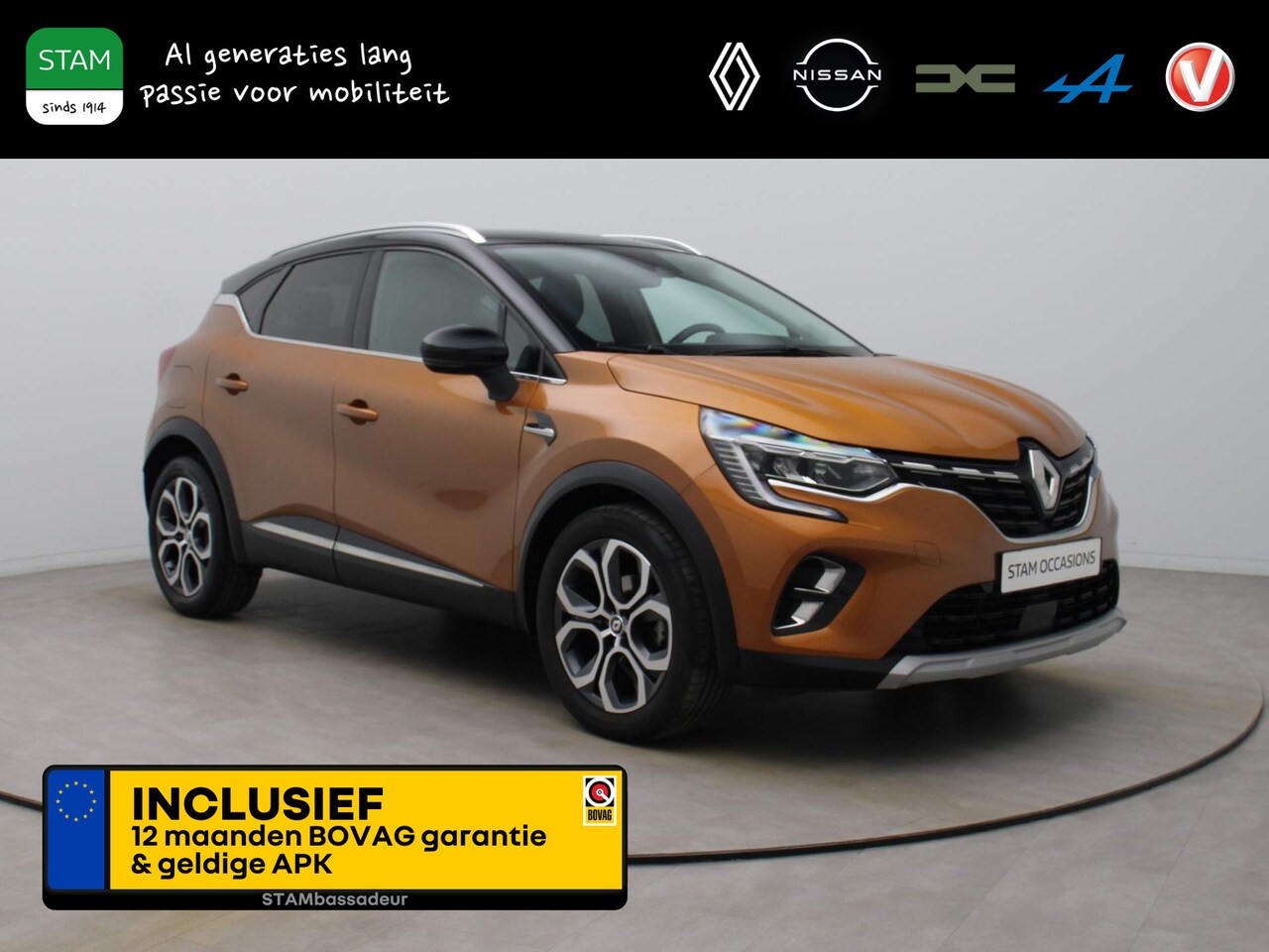 Renault Captur - TCe 130pk Intens EDC/AUTOMAAT Camera | Climate | Navi | Parksens. v+a | Stoel -/ Stuur ver - AutoWereld.nl