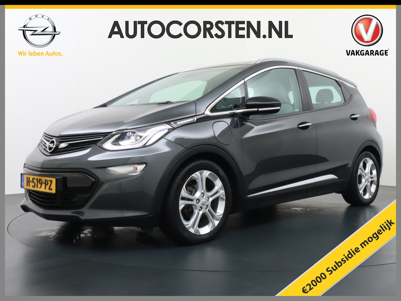 Opel Ampera-e - *na subsidie 204pk 65 kWh NW Accupakket Navi Xenon WiFi-vb. Carplay Android Pdc-v+a Dodeho - AutoWereld.nl