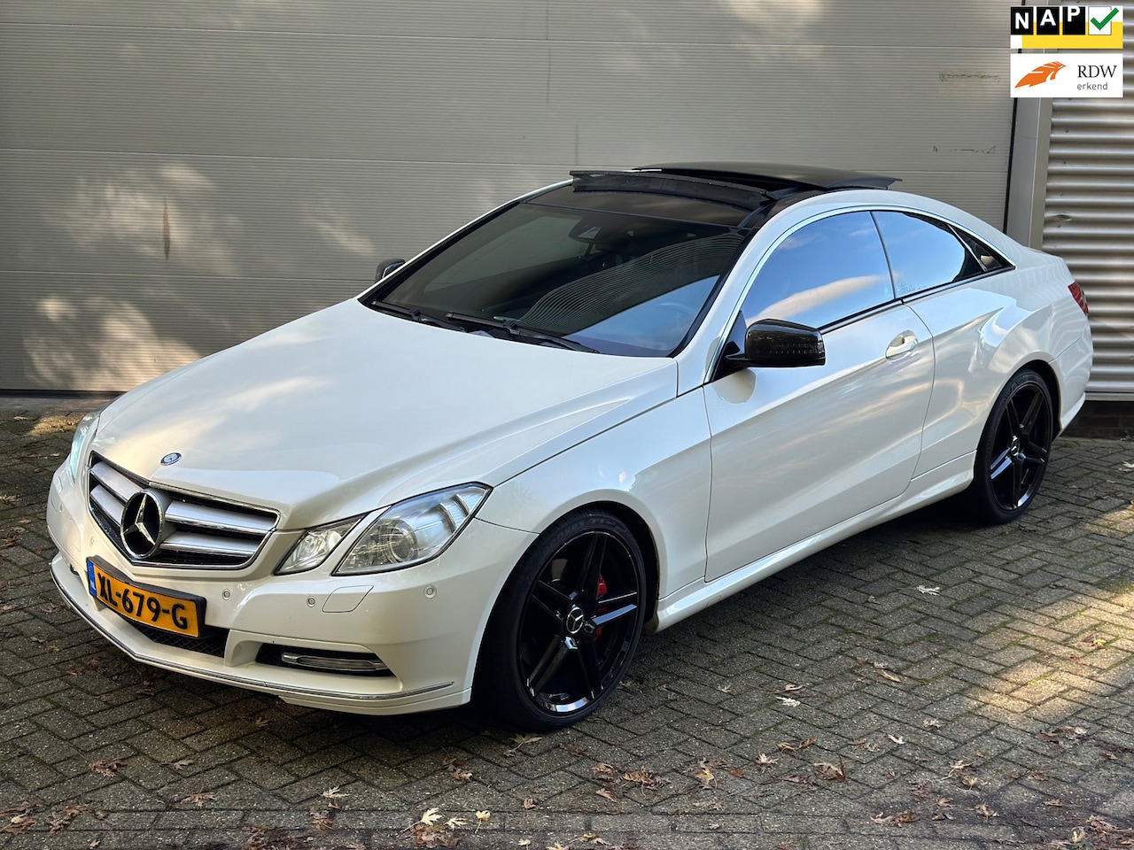 Mercedes-Benz E-klasse Coupé - 350 CDI Elegance l Pano l Xenon l Kleppen uitlaat l Automaat l Lederen bekleding l - AutoWereld.nl