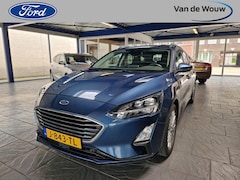 Ford Focus Wagon - 1.0 EcoBoost Titanium 125pk Wagon Afn.Trekhaak. Navi/winterpakket