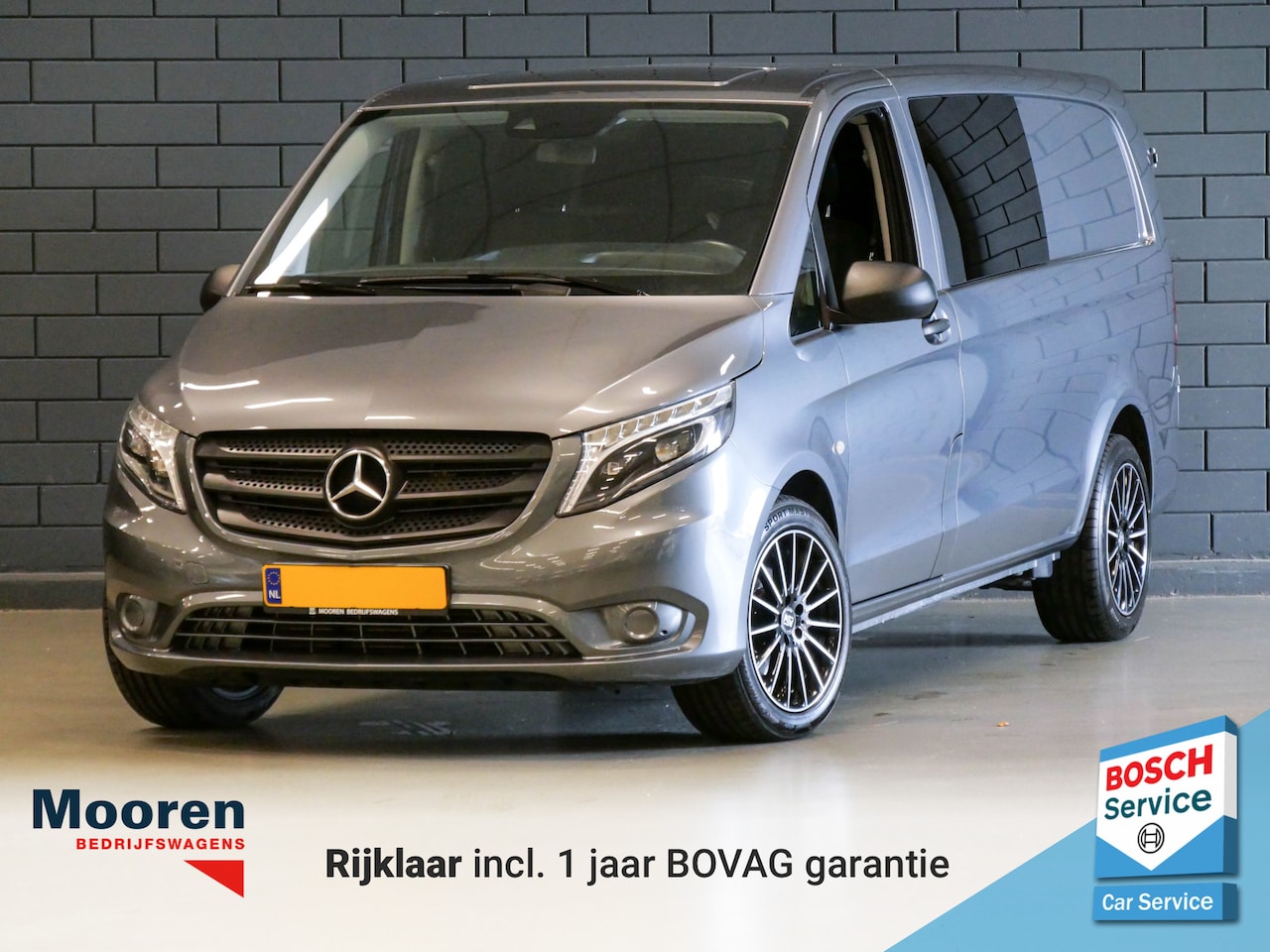 Mercedes-Benz Vito - 116 CDI 164PK Extra Lang Dubbele Cabine Comfort | TREKHAAK | CAMERA | - AutoWereld.nl