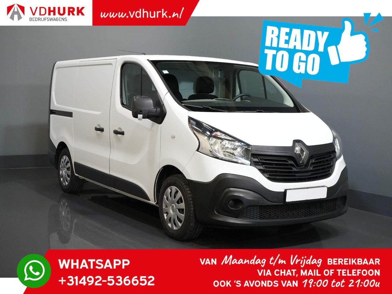 Renault Trafic - 1.6 dCi READY2GO Sortimo inrichting L+R/ PDC/ Trekhaak/ Airco - AutoWereld.nl