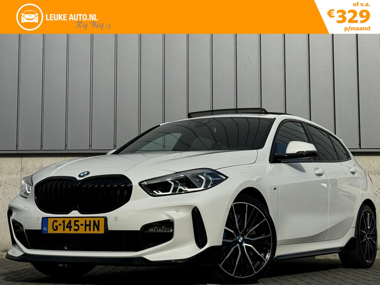 BMW 1-serie - 118i 140PK Aut. M-Sport Pano Harman-Kardon Schaalstoelen - AutoWereld.nl