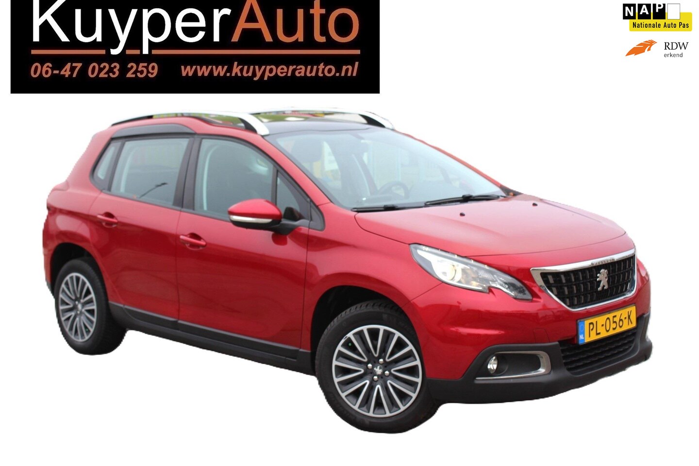 Peugeot 2008 - 1.2 PureTech Blue Lion NAP AUTOMAAT PANORAMA NAVI AIRCO CRUISE TREKHAAK ETC - AutoWereld.nl