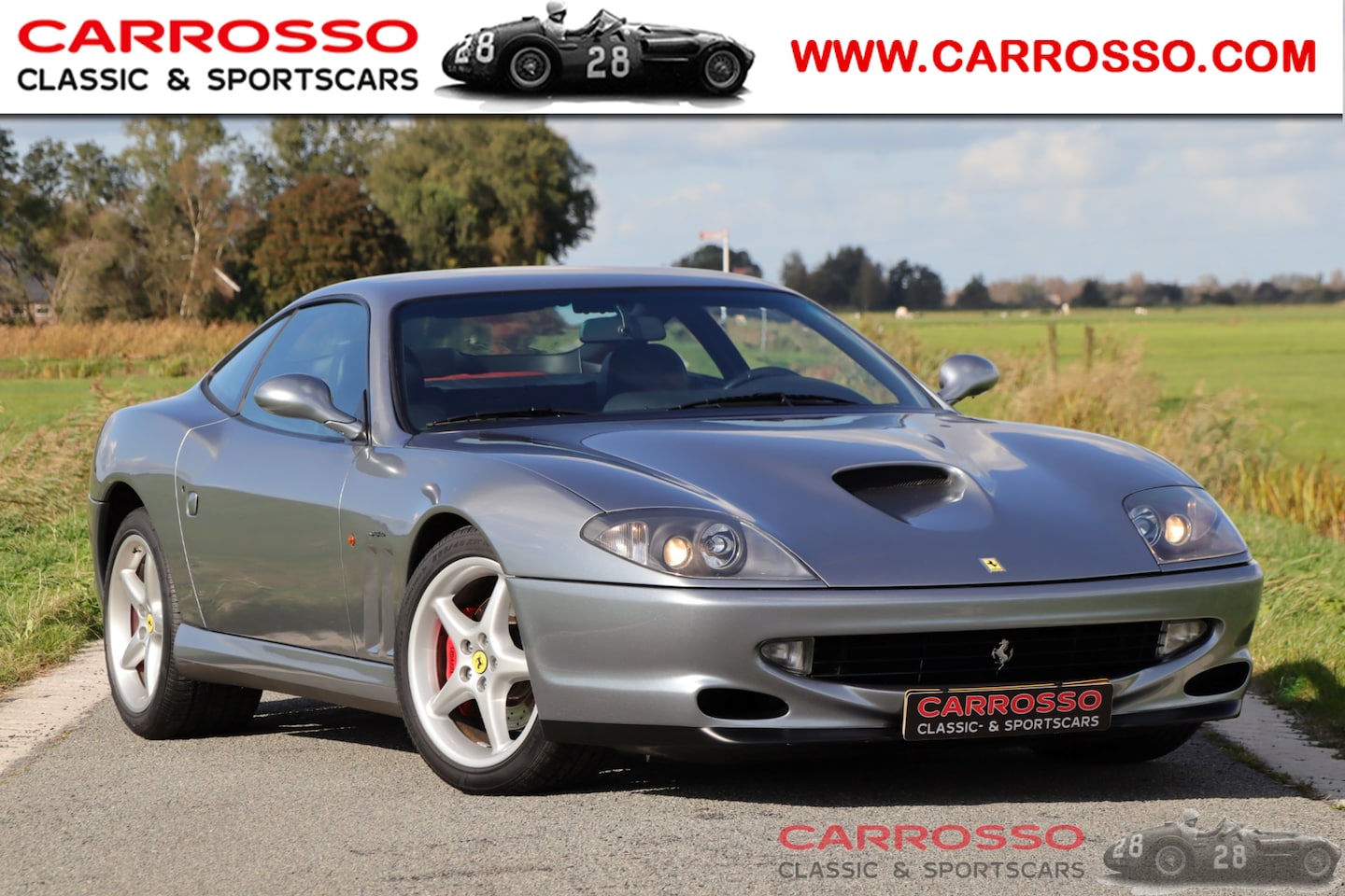 Ferrari 550 - Maranello Daytona-style seats Schedoni cases - AutoWereld.nl