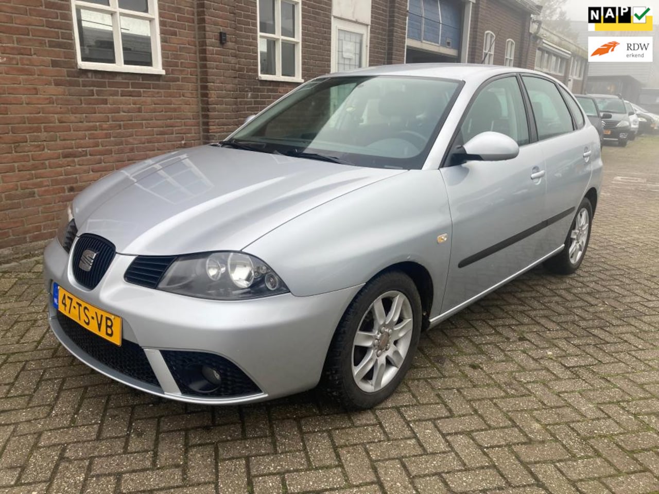 Seat Ibiza - 1.4-16V Sensation Bj 2007 ,Clima, Cruise, APK TOT 10-2025, inruil is mogelijk - AutoWereld.nl