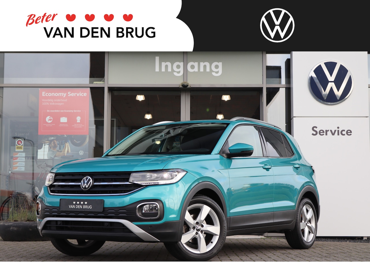 Volkswagen T-Cross - 1.0 TSI 110 pk Style | Climatronic | PDC | 17'' LM | LED | App Connect | DAB | Stoelverwar - AutoWereld.nl