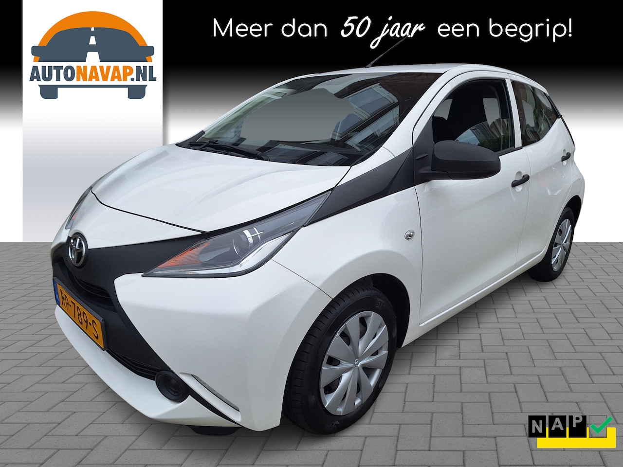 Toyota Aygo - 1.0 VVT-i X-Fun 5Drs /47.000 Km/Airco/Bluetooth/Led/NAP/garantie - AutoWereld.nl