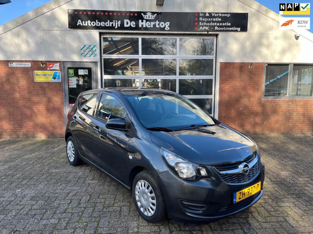 Opel Karl - 1.0 ecoFLEX 120 Jaar Edition 26.074 km NAP, airco, cruise - AutoWereld.nl