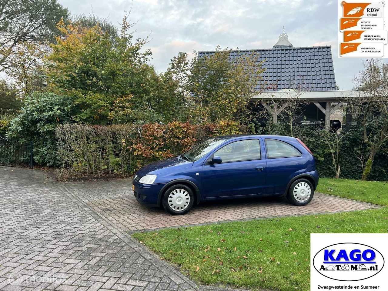 Opel Corsa - 1.2-16V Maxx Airco Bj 2004 - AutoWereld.nl