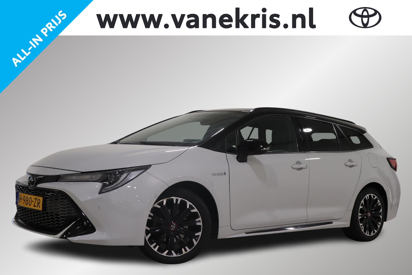 Toyota Corolla Touring Sports - 1.8 Hybrid GR Sport 1.8 Hybrid GR-Sport, Stoelverwarming, Trekhaak, Sensoren, All-season banden, Apple Carplay - AutoWereld.nl