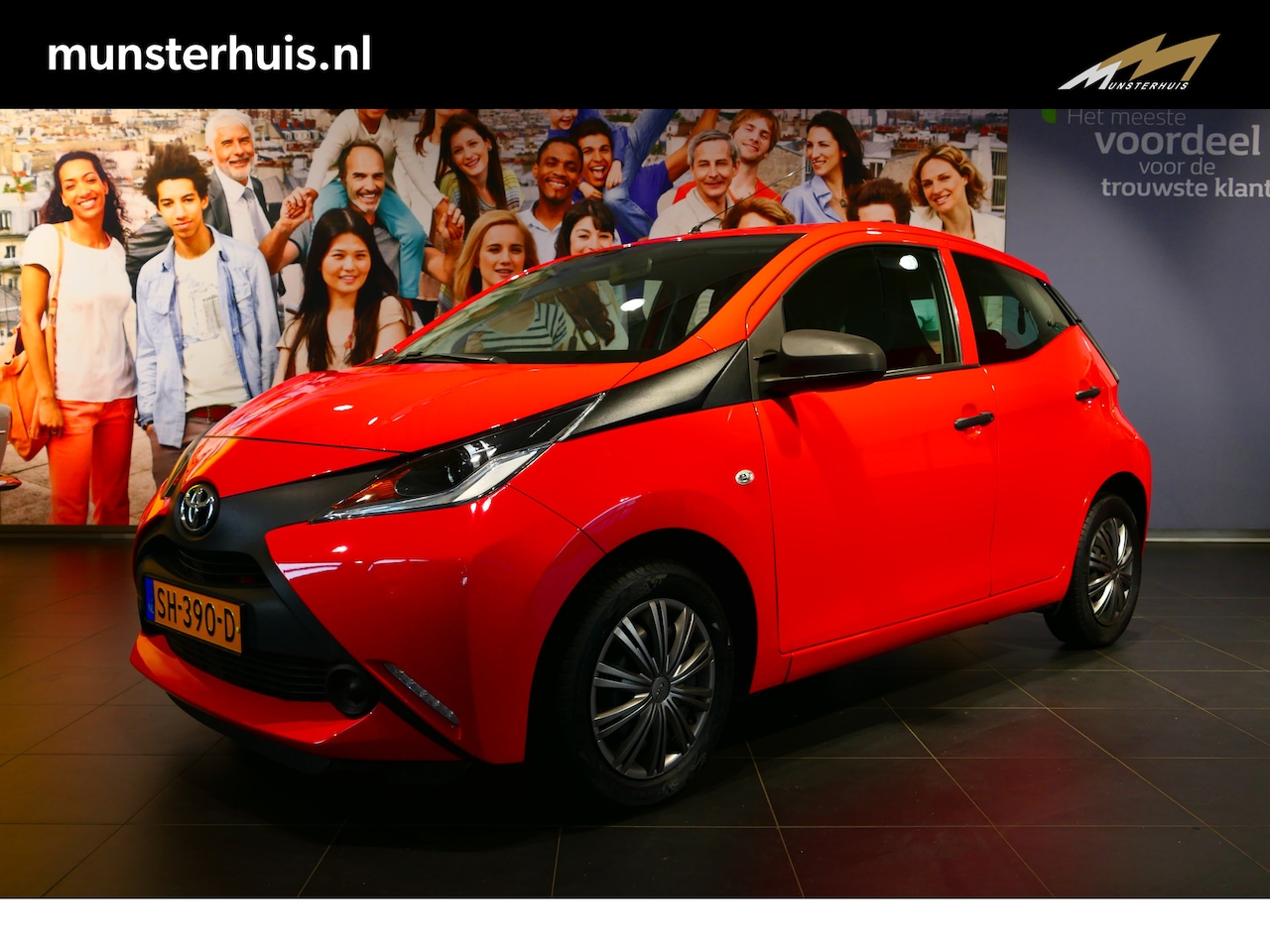 Toyota Aygo - 1.0 VVT-i x-fun - Cruise, bluetooth radio, airco - AutoWereld.nl