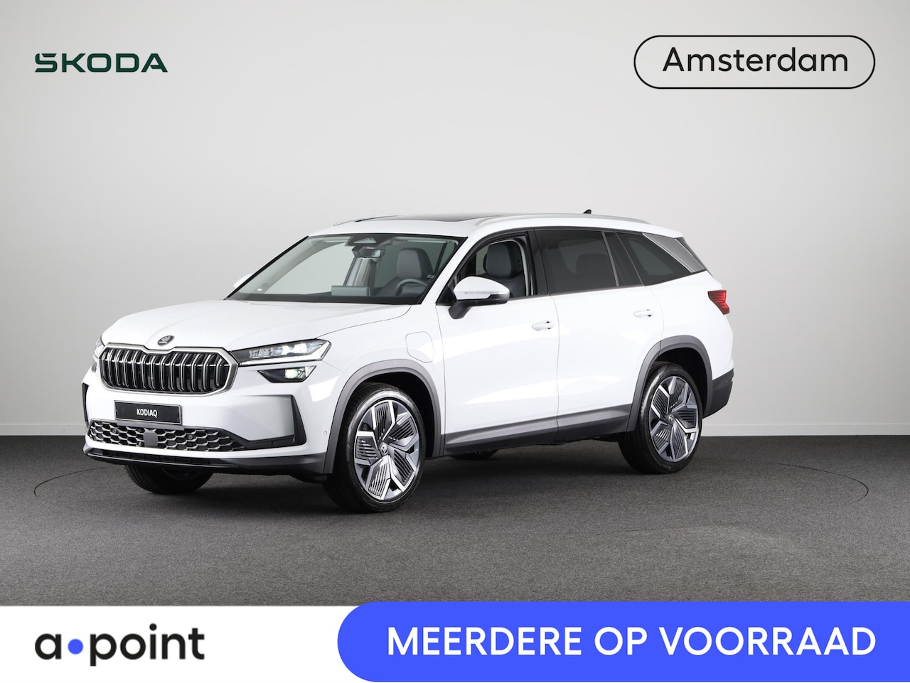 Skoda Kodiaq - Business Edition 1.5 TSI PHEV 204 pk 6 versn. DSG | Zwart Leder | Comfort Pakket | Led Mat - AutoWereld.nl