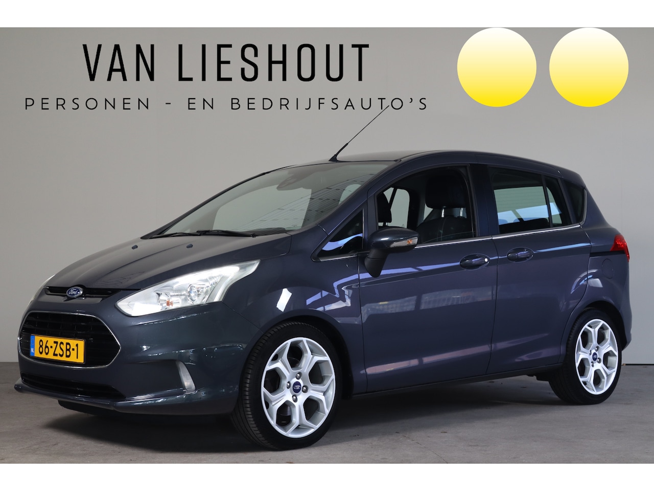 Ford B-Max - 1.0 EcoBoost Titanium NL-Auto!! Climate I PDC I Nav. - AutoWereld.nl