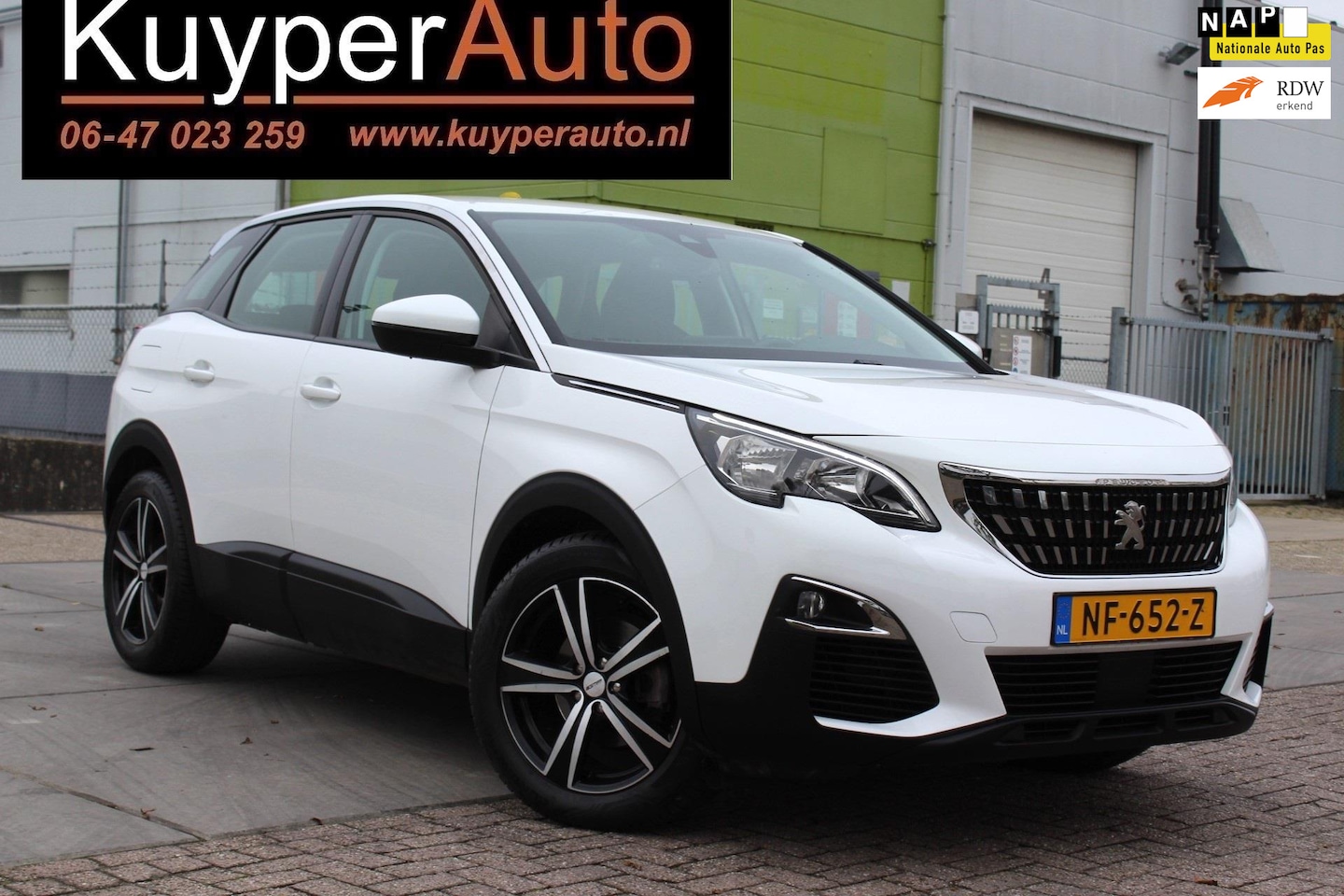 Peugeot 3008 - 1.2 PureTech Active NAP ,,NETTE GOED ONDERHOUDEN AUTO VOL OPTIES - AutoWereld.nl