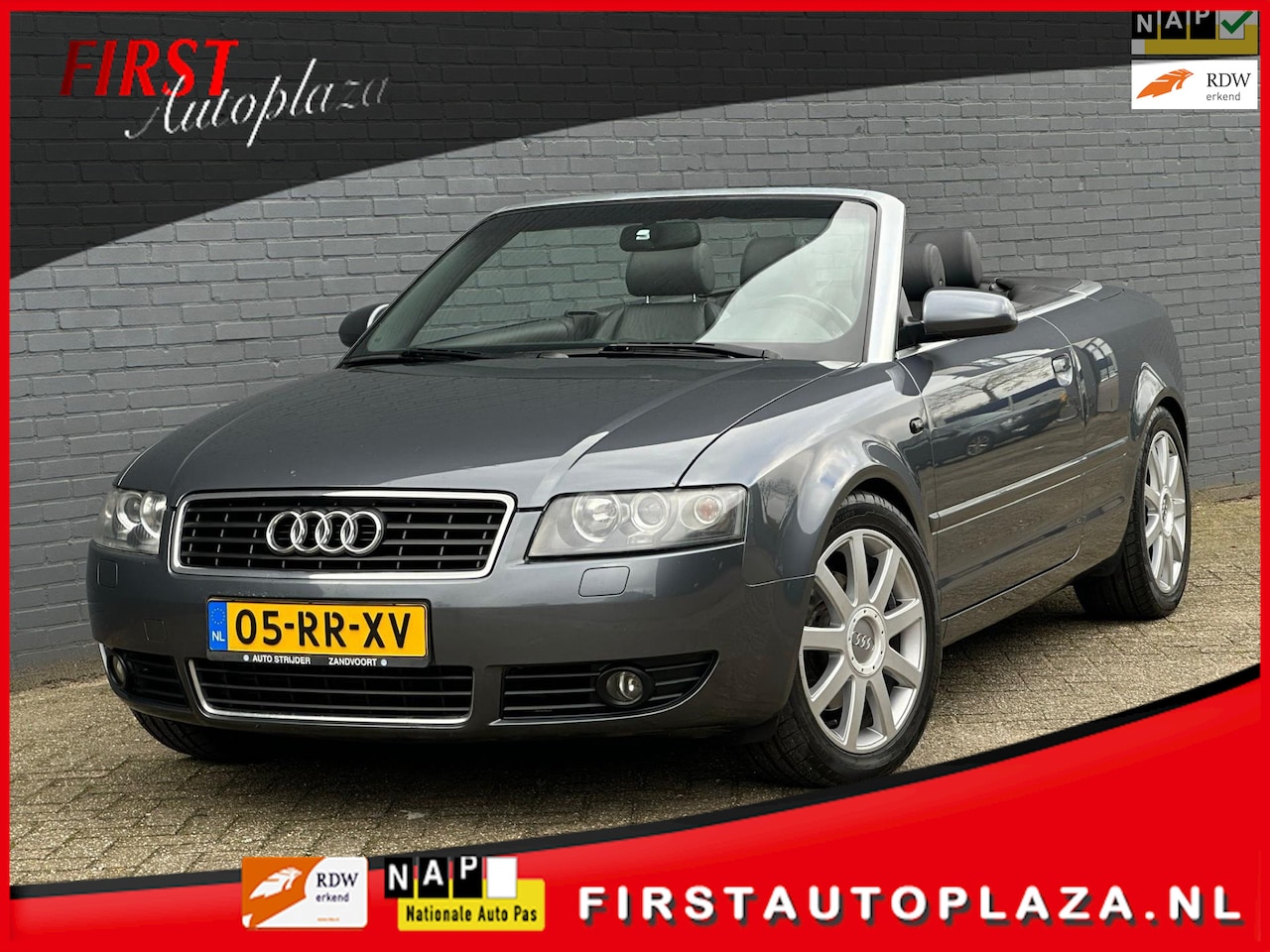 Audi A4 Cabriolet - 3.0 V6 Pro Line AUTOMAAT LEDER/NAVI/CRUISE | NETTE AUTO ! - AutoWereld.nl