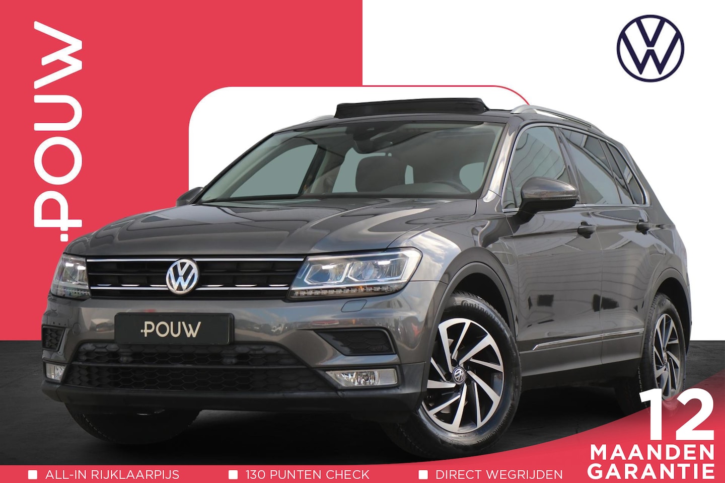 Volkswagen Tiguan - 1.4 TSI 150pk DSG Sound | Panoramadak | Navigatie | Stoelverwarming | Achteruitrijcamera - AutoWereld.nl