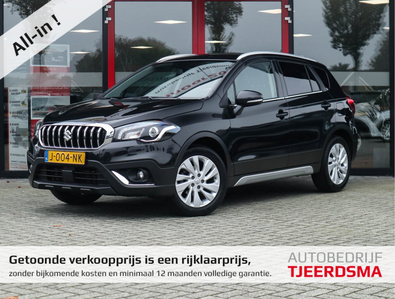 Suzuki S-Cross - 1.0 Boosterjet Select Clima/Cruise/Elek.pakket/Keyless/Camera/Trekhaak/All-Season/Stoelver - AutoWereld.nl