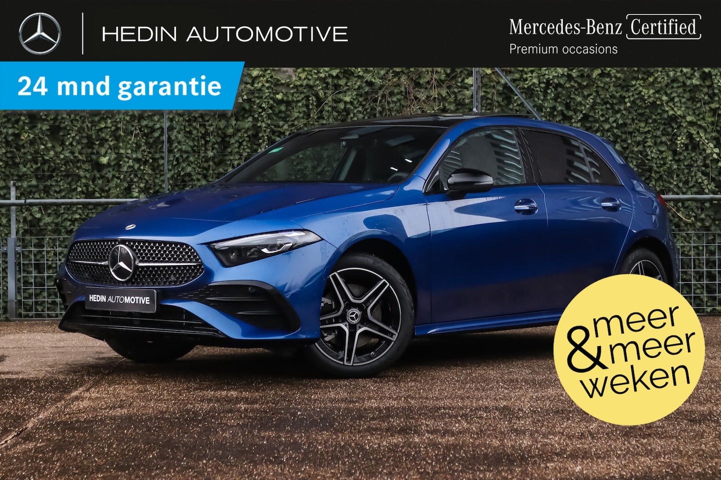 Mercedes-Benz A-klasse - A 250e Automaat Star Edition AMG Line | Nightpakket | Panoramadak - AutoWereld.nl