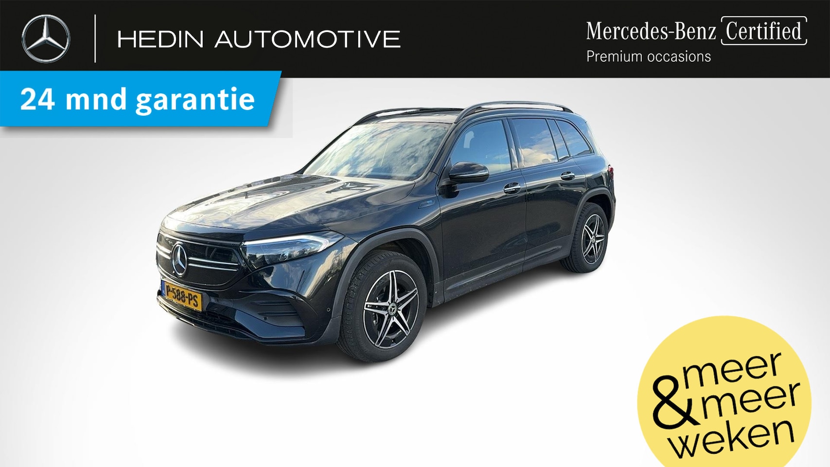 Mercedes-Benz EQB - EQB 250 AMG Line | Premium Pakket | Nightpakket | MBUX Innovatiepakket | Panoramadak | Hea - AutoWereld.nl