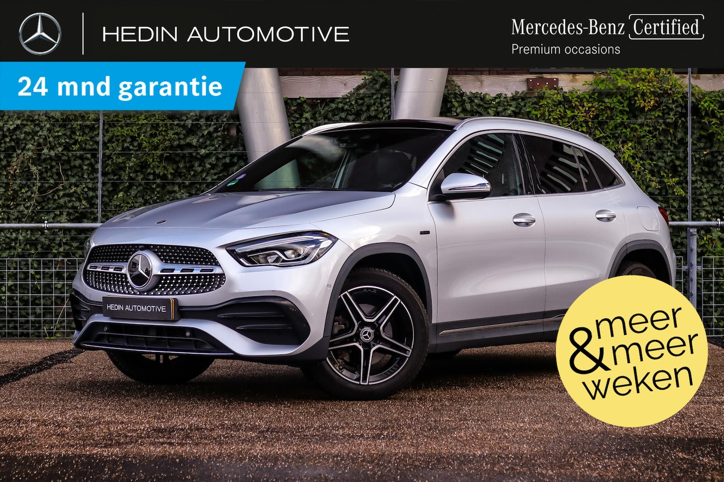 Mercedes-Benz GLA-Klasse - GLA 250e Automaat Business Solution AMG Limited | Distronic | Panoramadak | LED | Sfeerver - AutoWereld.nl