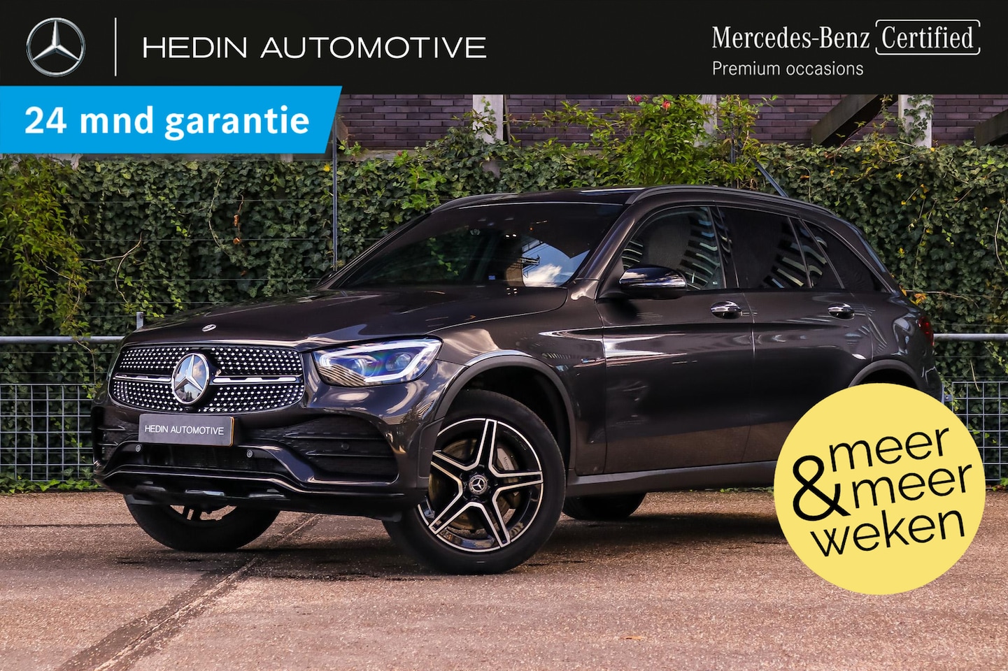 Mercedes-Benz GLC-klasse - GLC 300e Automaat 4MATIC Business Solution AMG | Nightpakket | Panoramadak | Burmester Aud - AutoWereld.nl