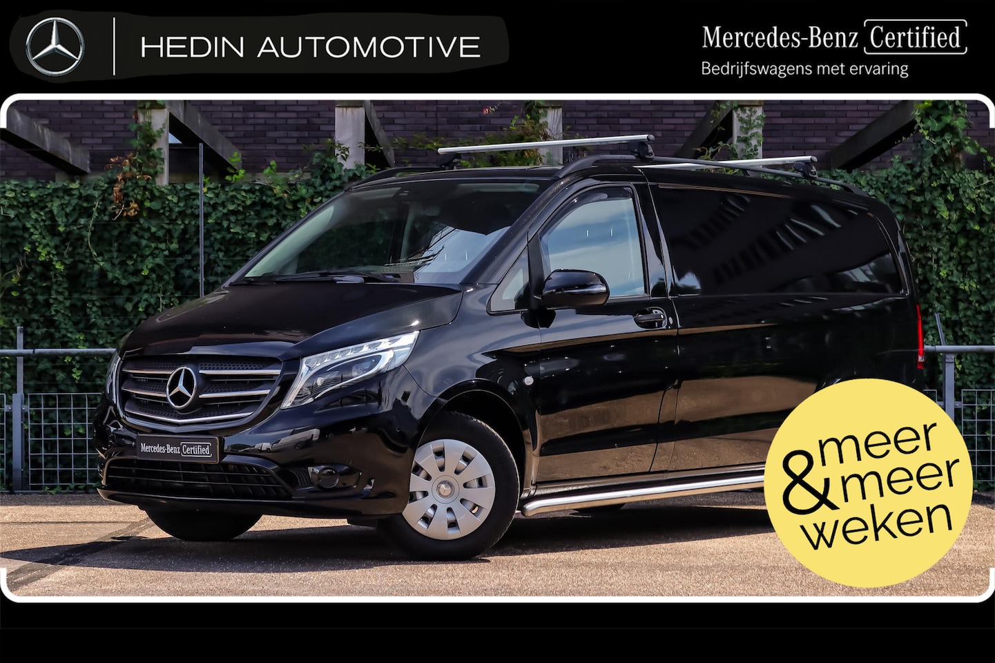 Mercedes-Benz Vito - 114 L2 Automaat | Trekhaak | Sidebars | Parkeerpakket | Camera | LED | Climate Control | L - AutoWereld.nl