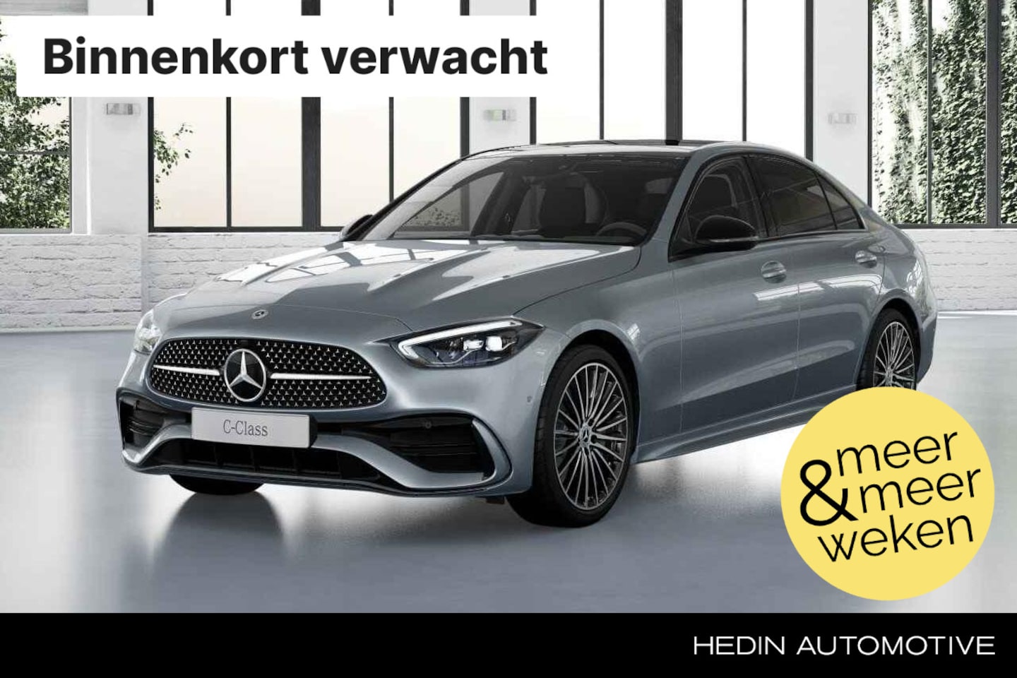 Mercedes-Benz C-klasse - C 200 Limousine Automaat AMG Line | Nightpakket | Panoramadak - AutoWereld.nl