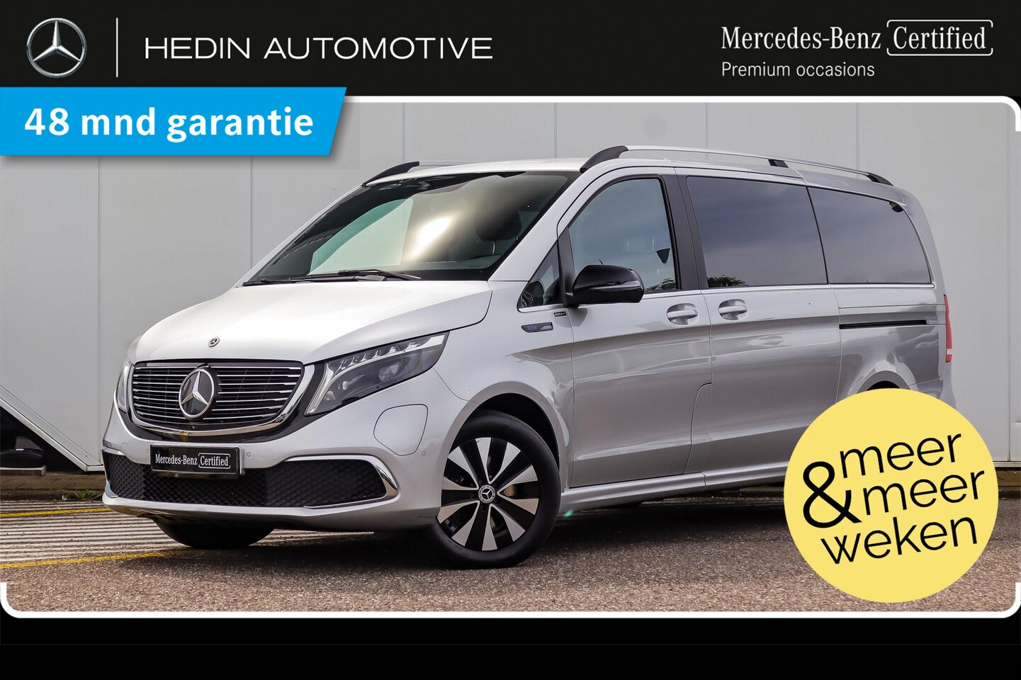 Mercedes-Benz EQV - EQV 300 L2 Avantgarde Line | INCL. BTW | Distronic | Burmester Audio | Parkeerpakket met 3 - AutoWereld.nl