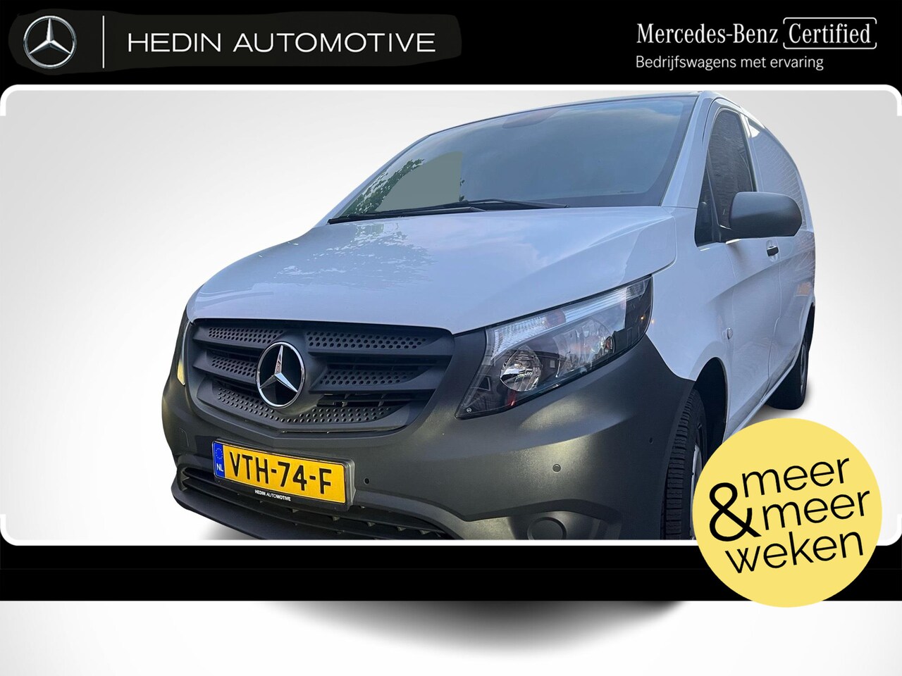 Mercedes-Benz Vito - 110 L2 Functional | Airco | Parktronic | Cruise Control - AutoWereld.nl