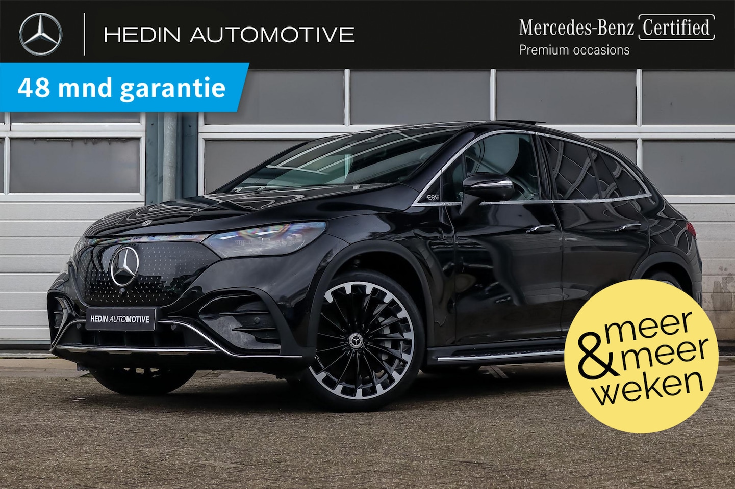 Mercedes-Benz EQE SUV - EQE 350+ AMG Line | Panoramadak | Airmatic | Distronic | Burmester Audio | Sfeerverlichtin - AutoWereld.nl